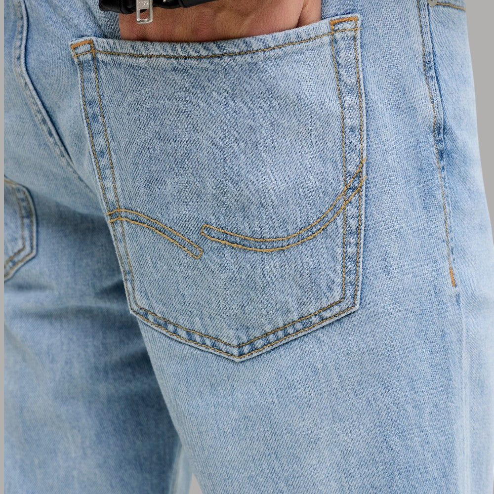 Jack Jones Jeans Regular Fit Clark Stonewash, 5 Tasche - Prodotti di Classe