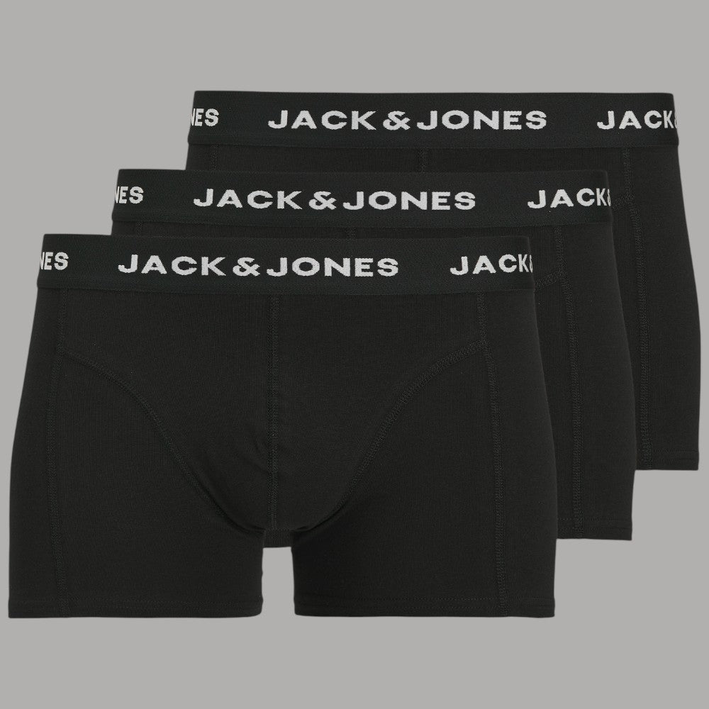 Jack & Jones boxer neri pack da 3 art. Antonthony 12171944 - Prodotti di Classe
