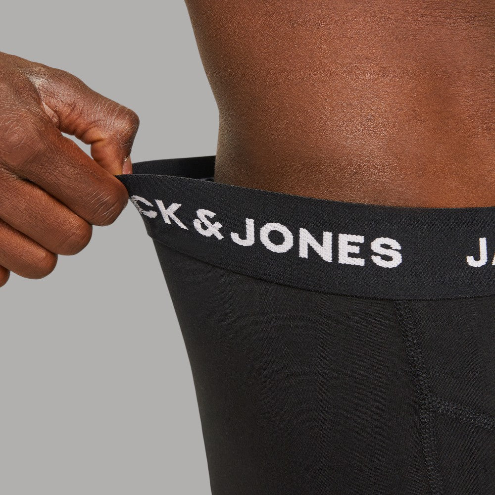 Jack & Jones boxer neri pack da 3 art. Antonthony 12171944 - Prodotti di Classe