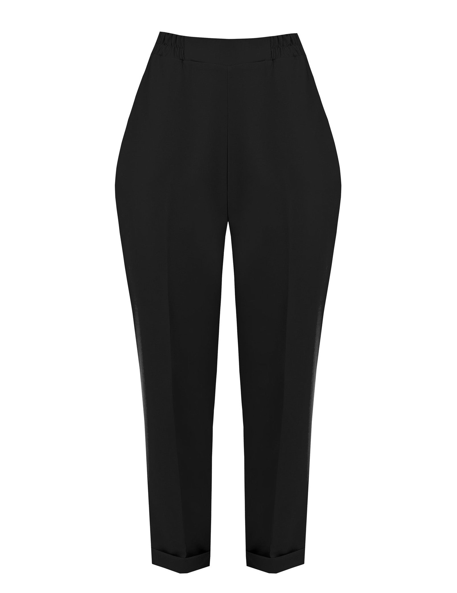 Kitana pantaloni neri con elastico Pantaloni Kitana