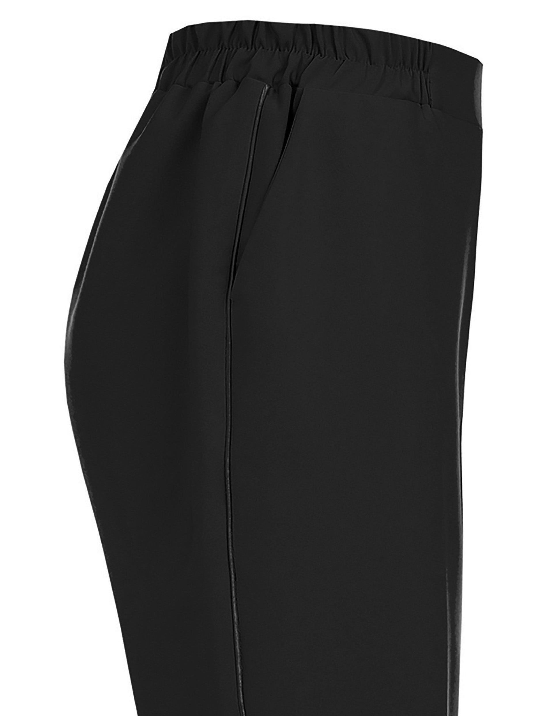 Kitana pantaloni neri con elastico Pantaloni Kitana