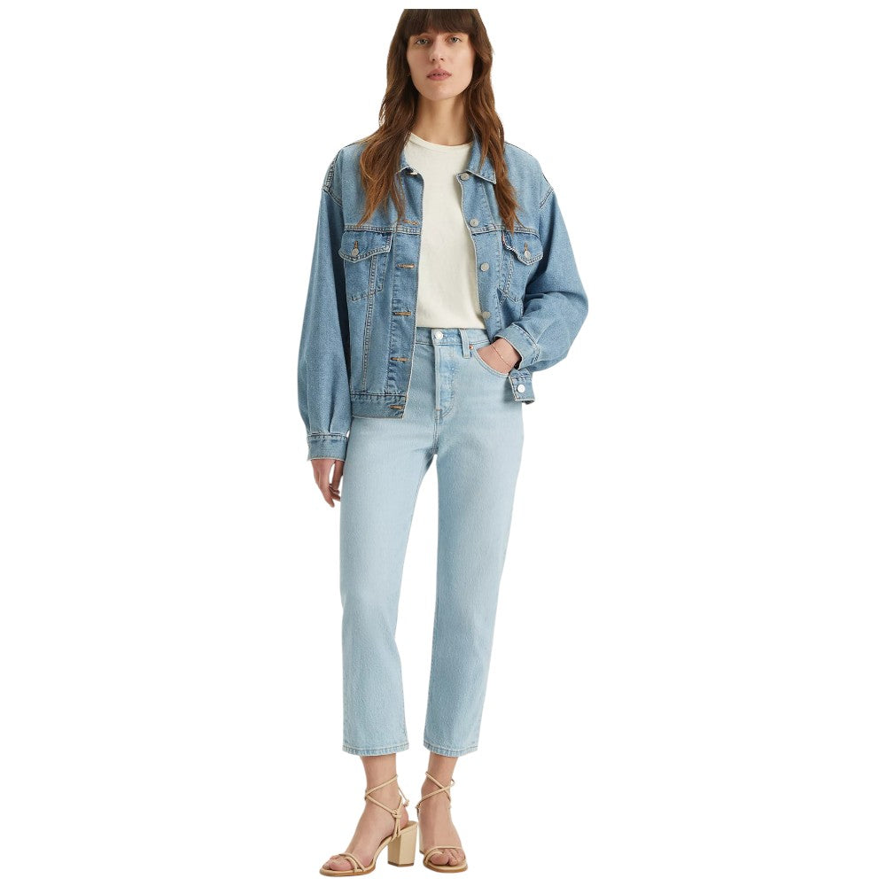 Levi's 501 cropped jeans donna 362000326 Jeans LEVI'S