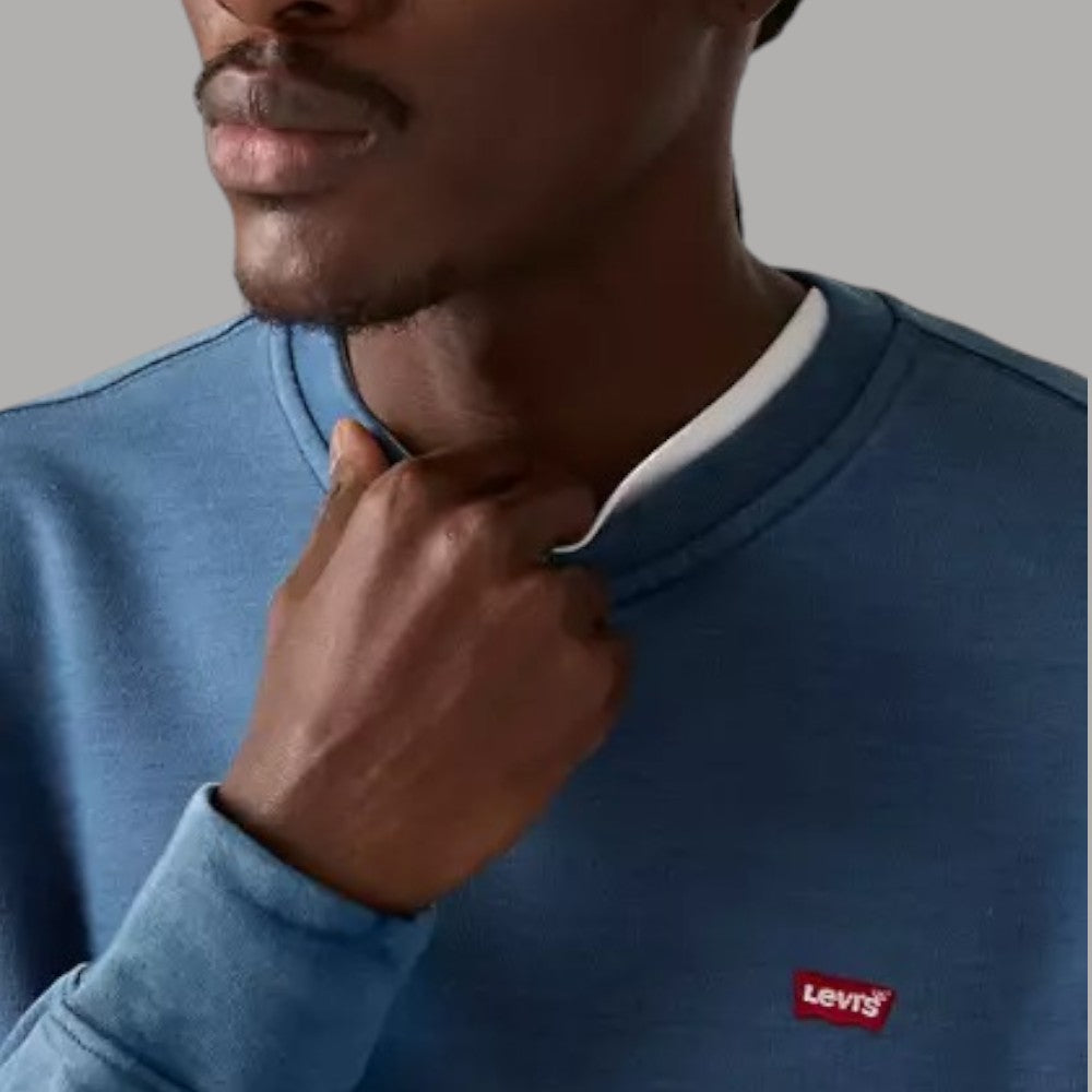 Levi's felpa blu indago 359090069 - Prodotti di Classe