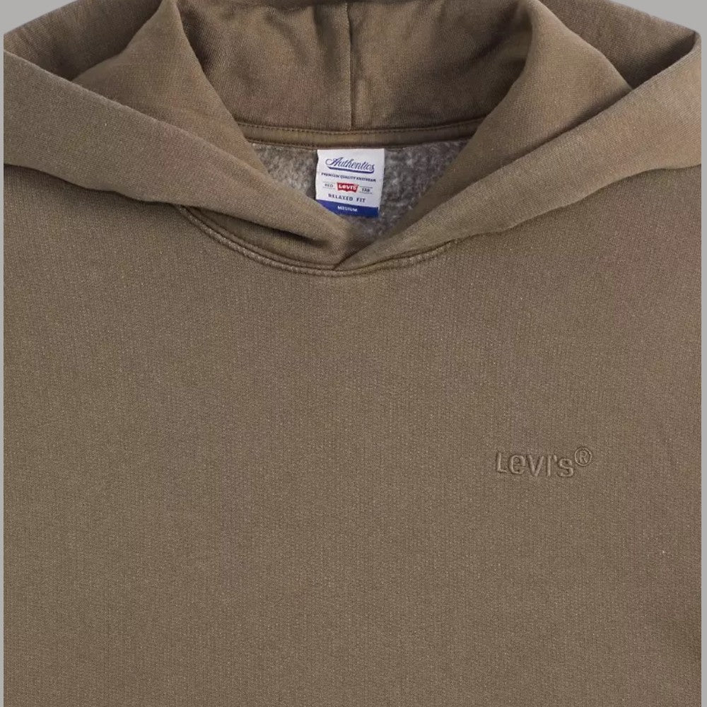 Levi's felpa marrone con cappuccio A84350033 - Prodotti di Classe
