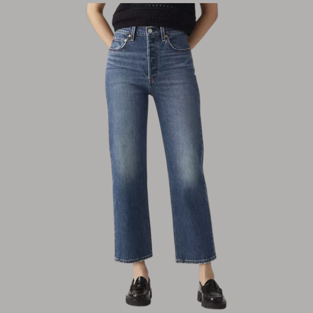 Levi's jeans Ribcage Straight alla Caviglia 726930218 - Prodotti di Classe