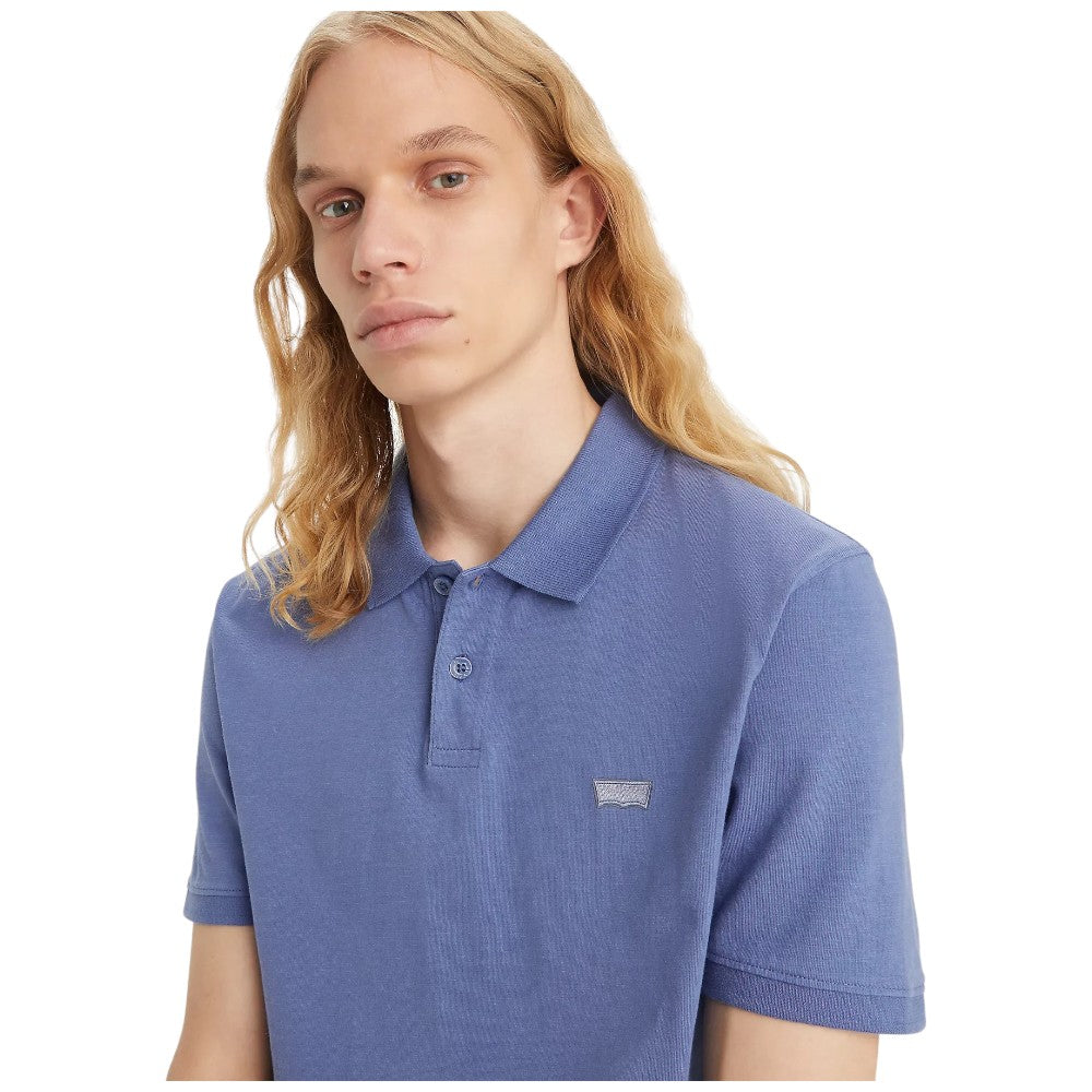 Levi's maglietta polo blu avion A4842-0045 Polo LEVI'S