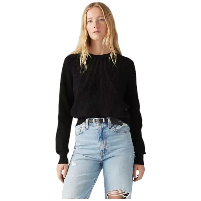 Levi's maglioncino pullover nero Snowflake A9283-0004 Maglieria LEVI'S