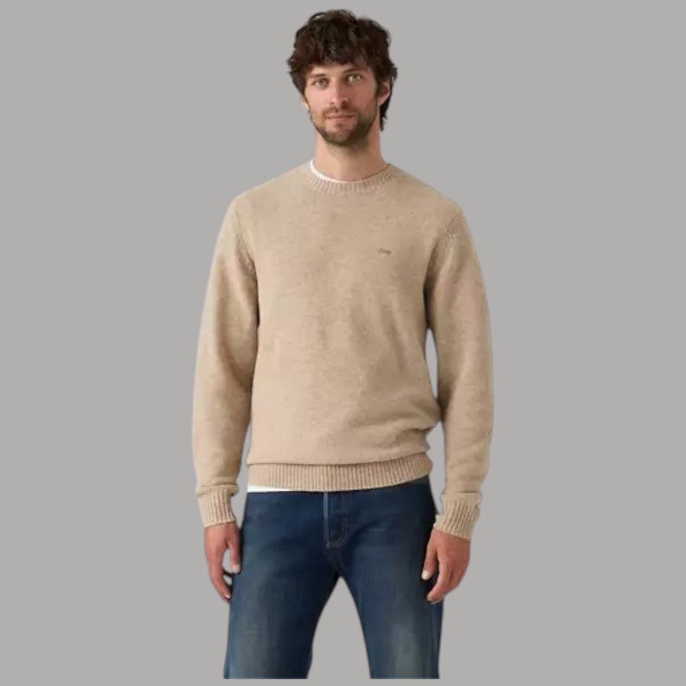 Levi's maglione beige in lana merino A432000030 - Prodotti di Classe