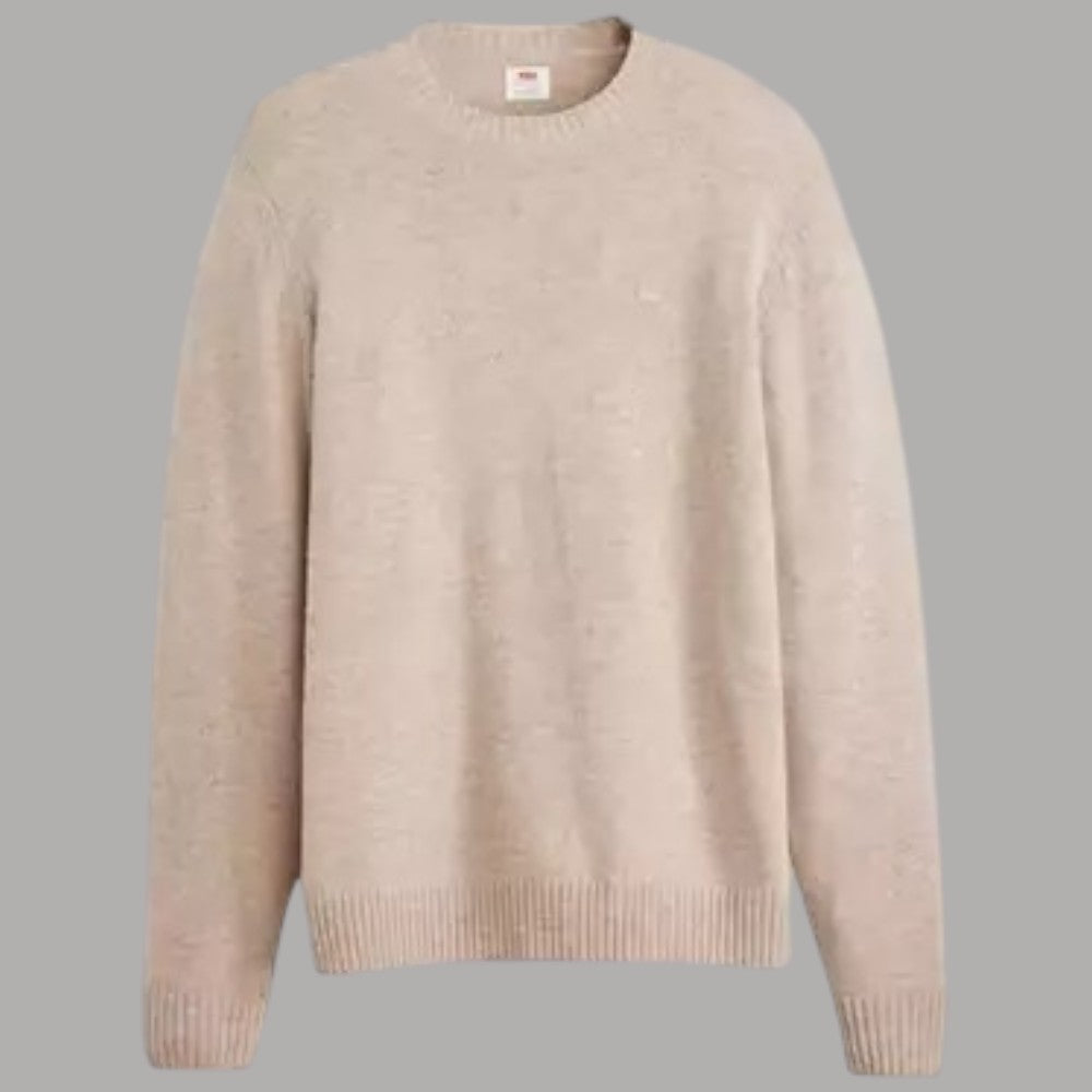 Levi's maglione beige in lana merino A432000030 - Prodotti di Classe