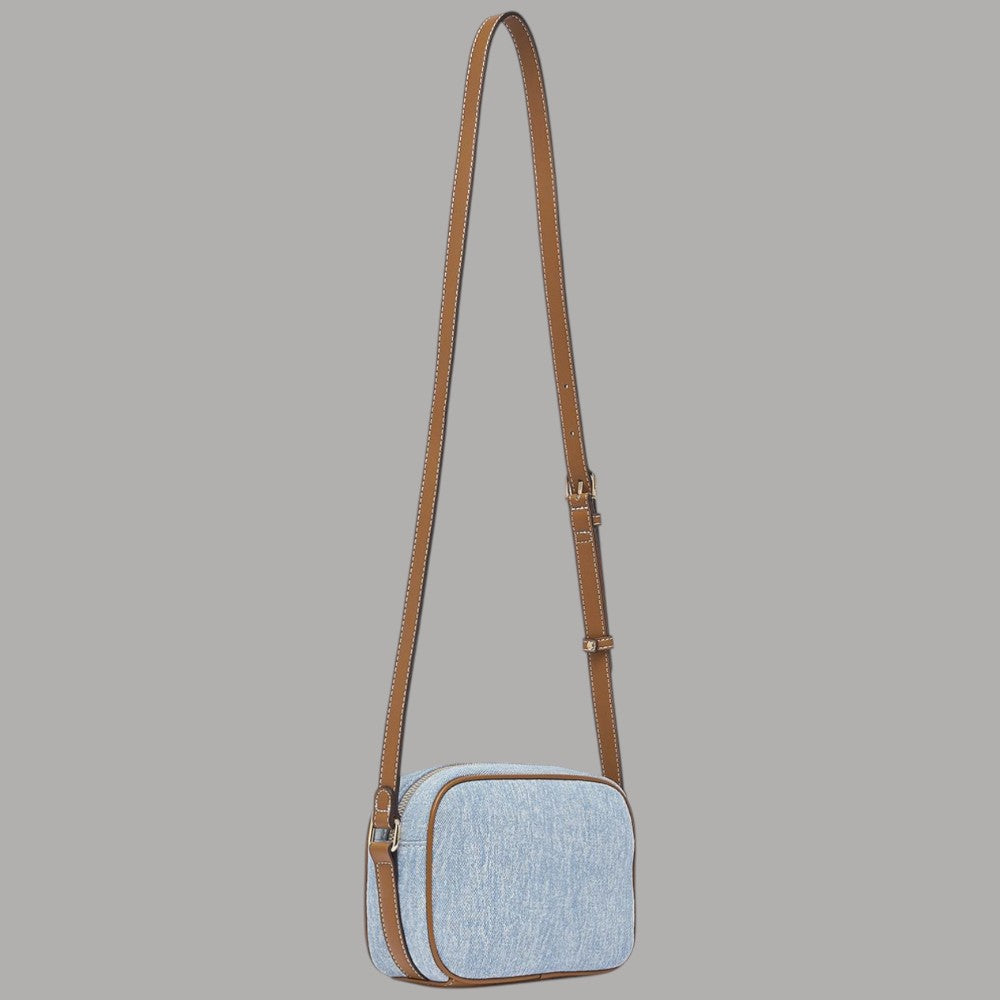 Liu Jo borsa a tracolla piccola in denim chiaro AA6114T377A - Prodotti di Classe