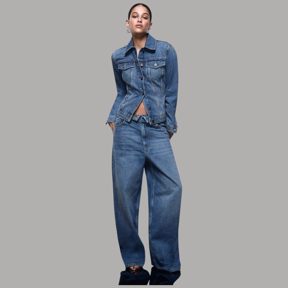 Liu Jo Giacca in denim con stringhe UA6511D0400 - Prodotti di Classe