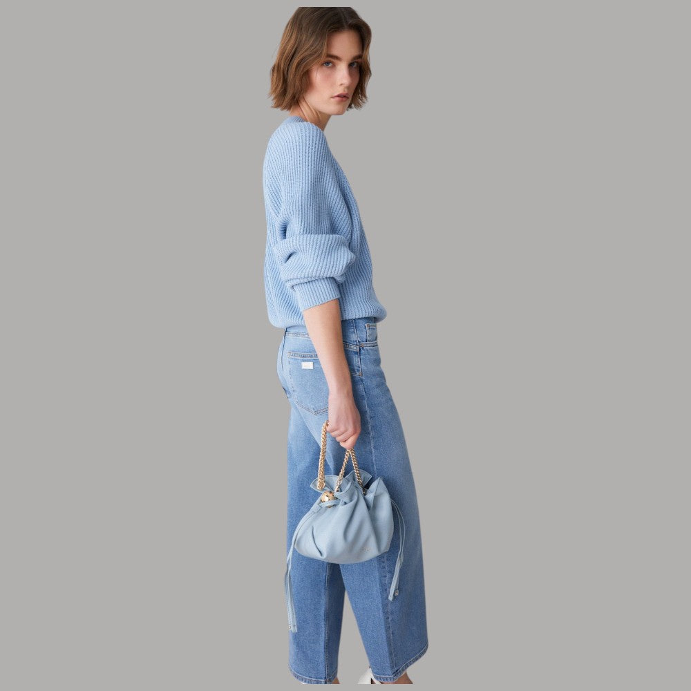 Liu Jo Jeans Flare Cropped Stonewash Donna Eleganti - Prodotti di Classe