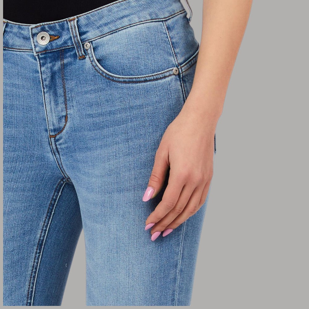 Liu Jo Jeans Skinny Risvolto Bottom Up Denim Stretch Eleganti - Prodotti di Classe