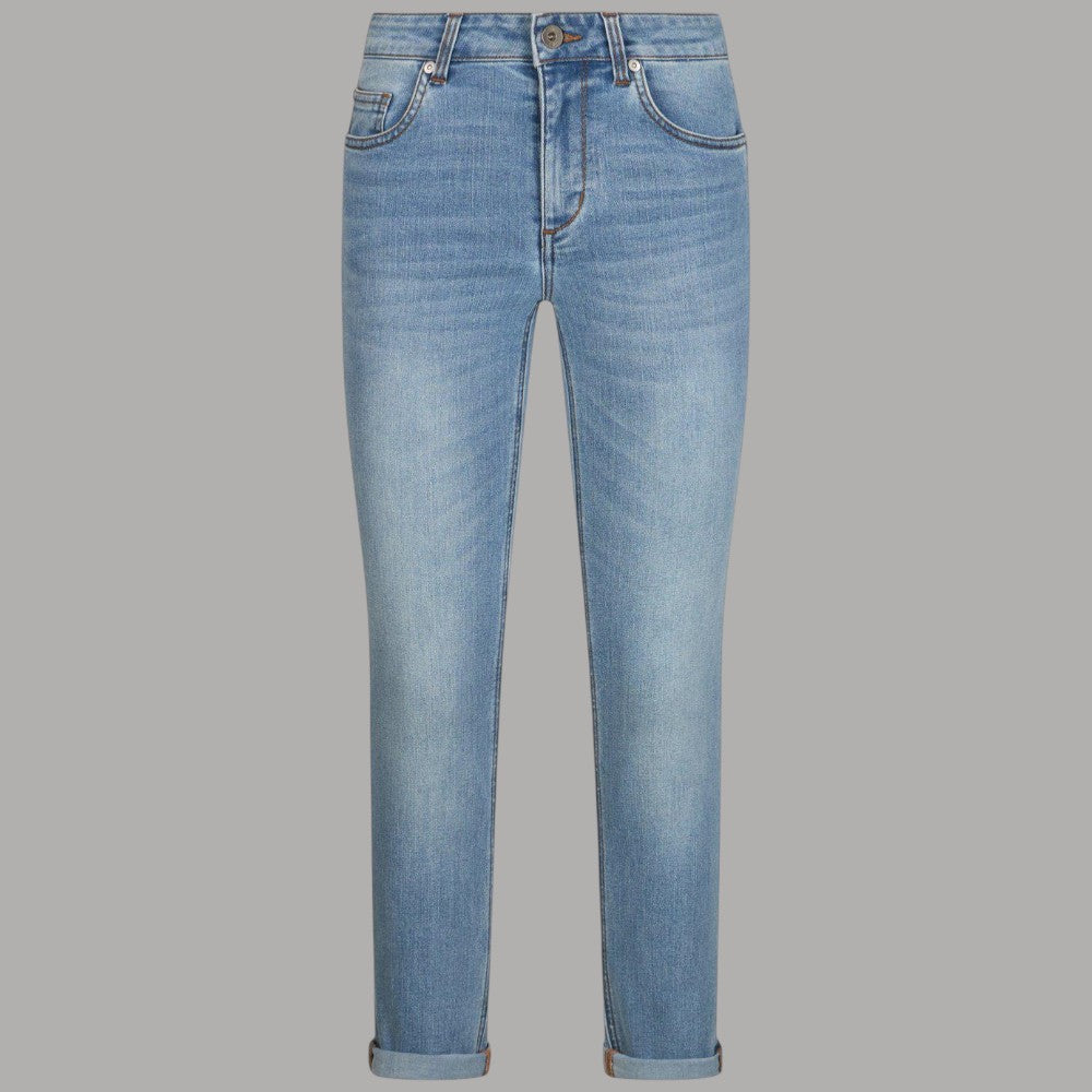 Liu Jo Jeans Skinny Risvolto Bottom Up Denim Stretch Eleganti - Prodotti di Classe
