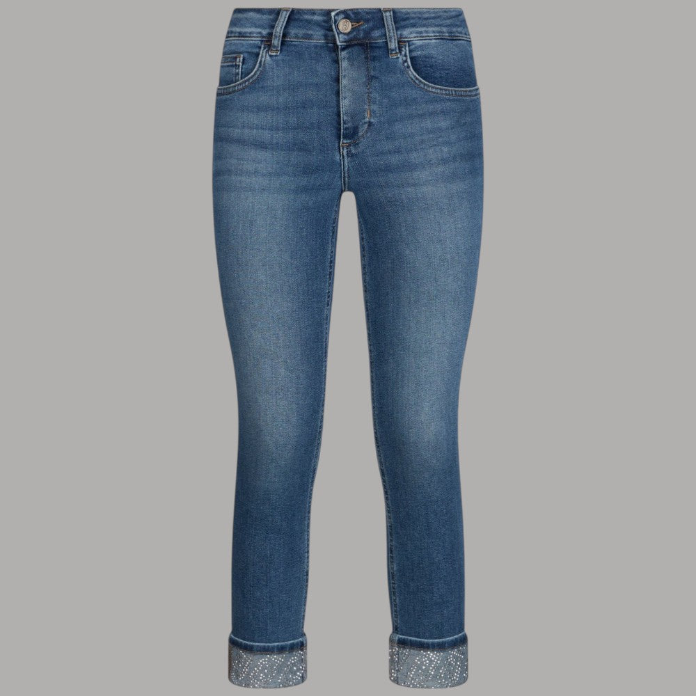 Liu Jo Jeans Skinny Strass Effetto Used - Moda Chic e Comfort - Prodotti di Classe