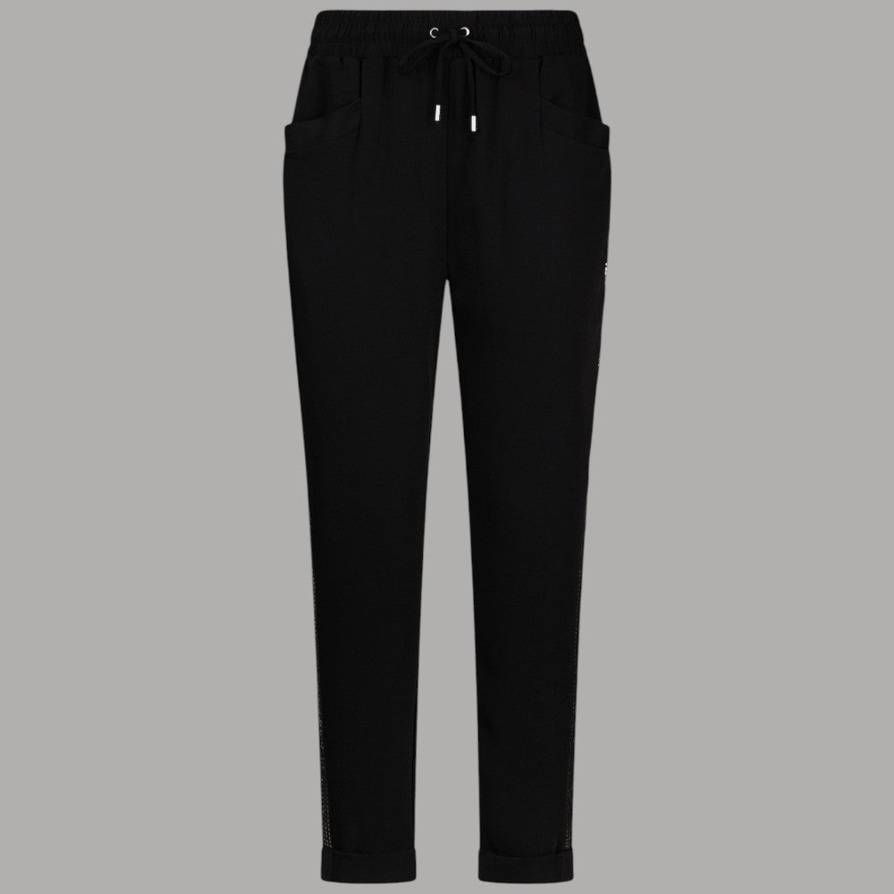 Liu Jo pantaloni joggers con strass TA6290TS923 - Prodotti di Classe