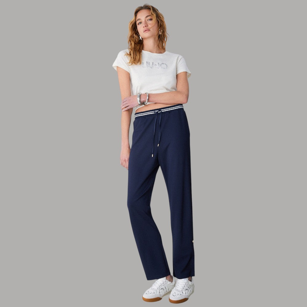 Liu Jo pantaloni in jersey interlok TA6280J5942 - Prodotti di Classe