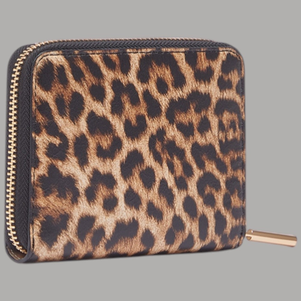 Liu Jo Portafoglio Piccolo Animalier Chic con Zip - Prodotti di Classe