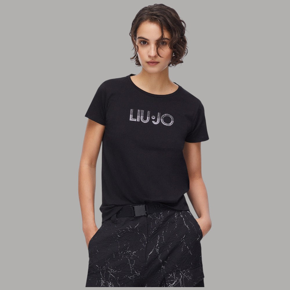 Liu Jo t-shirt con strass TA6056JS923 - Prodotti di Classe
