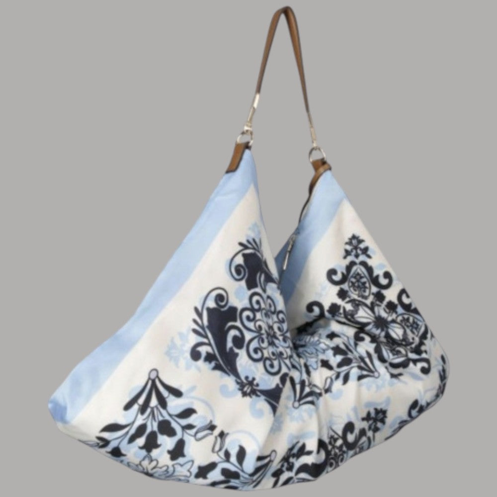 Liu Jo borsa foulard hobo media in raso con charm regolabile - Prodotti di Classe