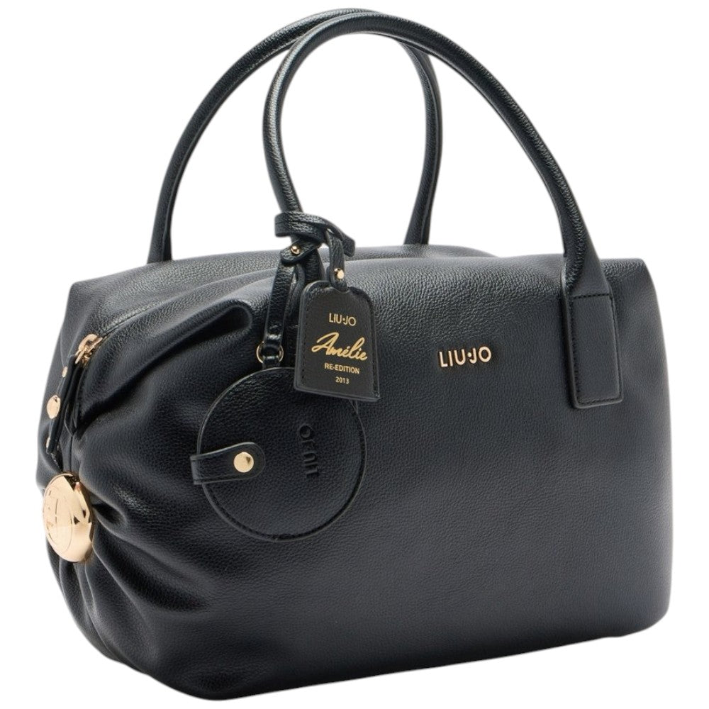 Liu Jo borsa grande nera Kate AF5027E0058-22222 Borse Liu Jo