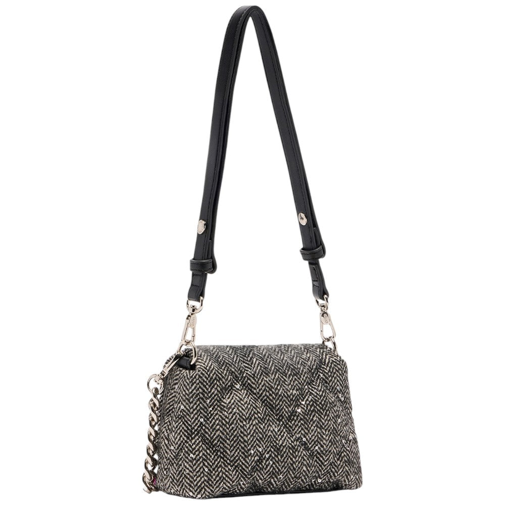 Liu Jo borsa piccola LaPuffy nera con paillettes AF5269T9112-22222 Borse Liu Jo