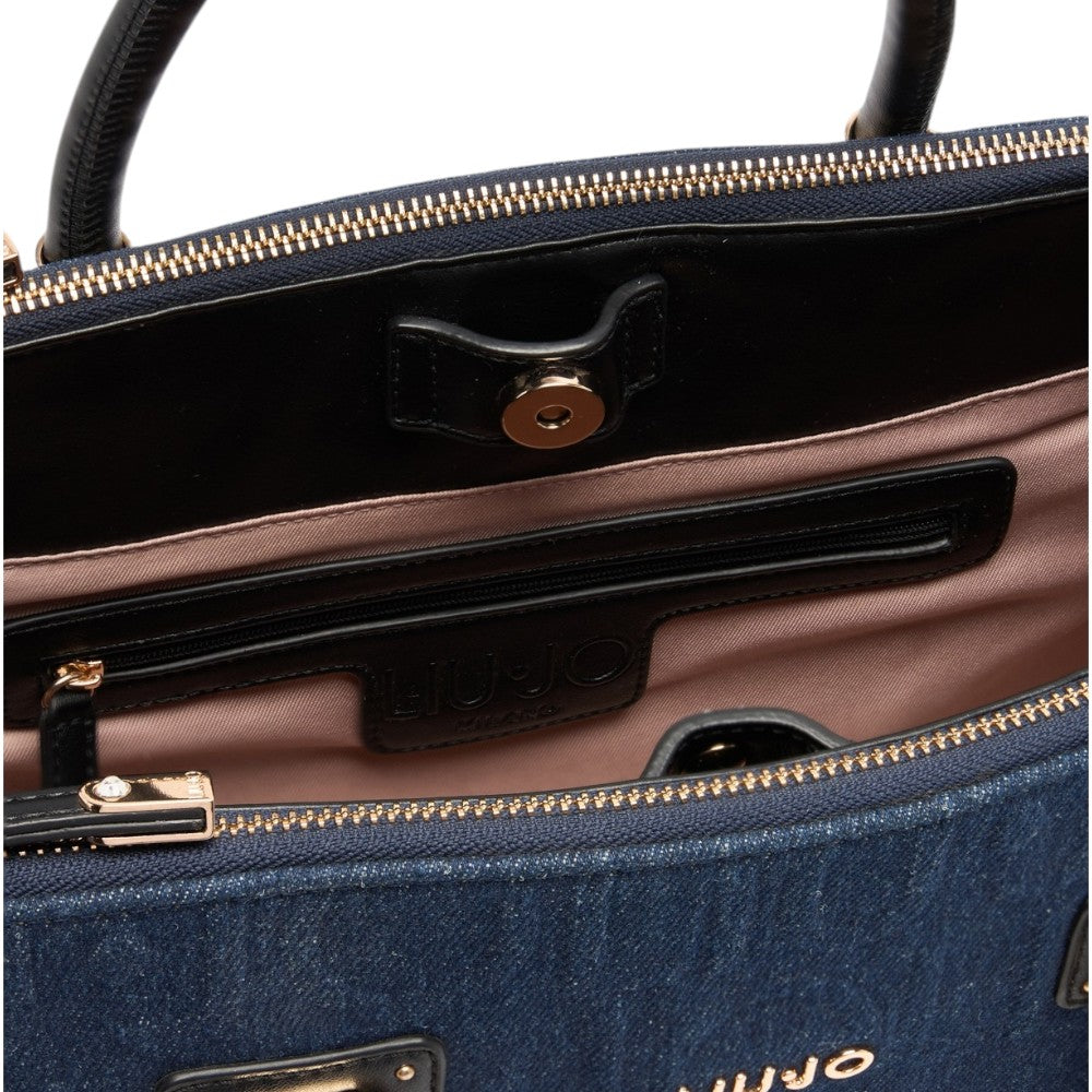 Liu Jo borsa satchel in denim AF5008D0001-94024 Borse Liu Jo
