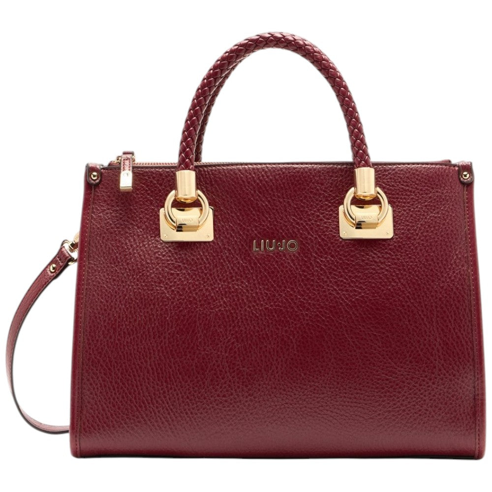 Liu Jo borsa satchel media rosso vino AF5008E0027-91726 Borse Liu Jo