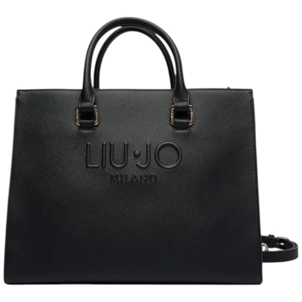 Liu Jo borsa tote nera AF5149E0087-22222 Borse Liu Jo