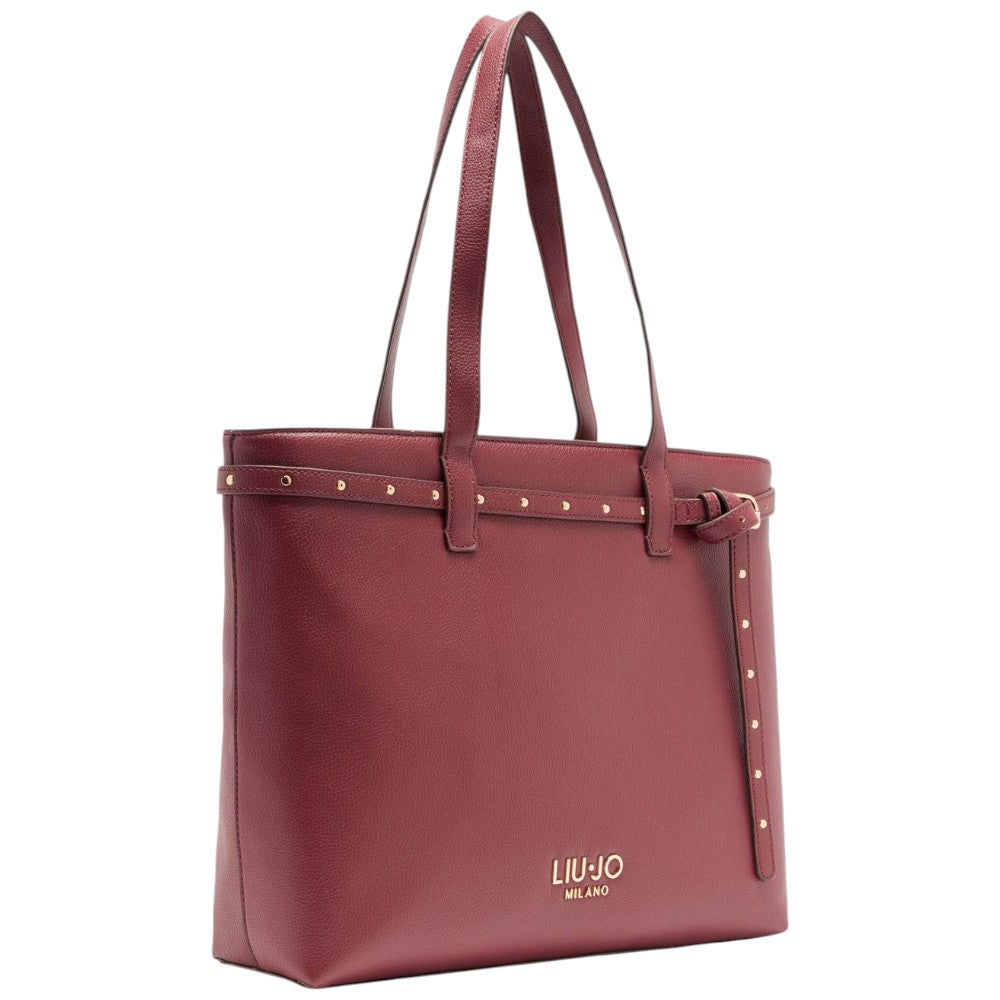 Liu Jo borsa tote rosso vino AF5135E0058-91726 Borse Liu Jo