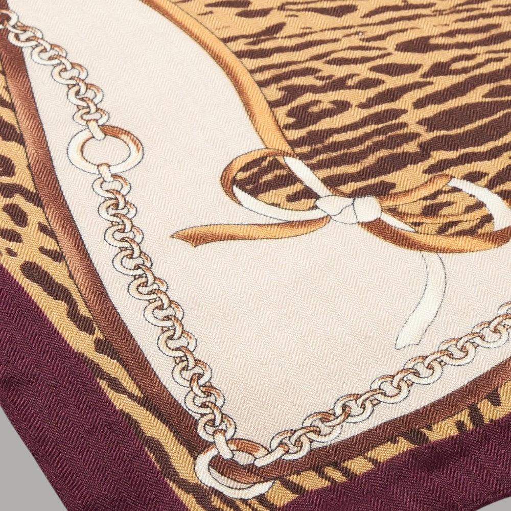 Liu Jo foulard animalier rosso 120X120 2F5074T0300-91718 - Prodotti di Classe