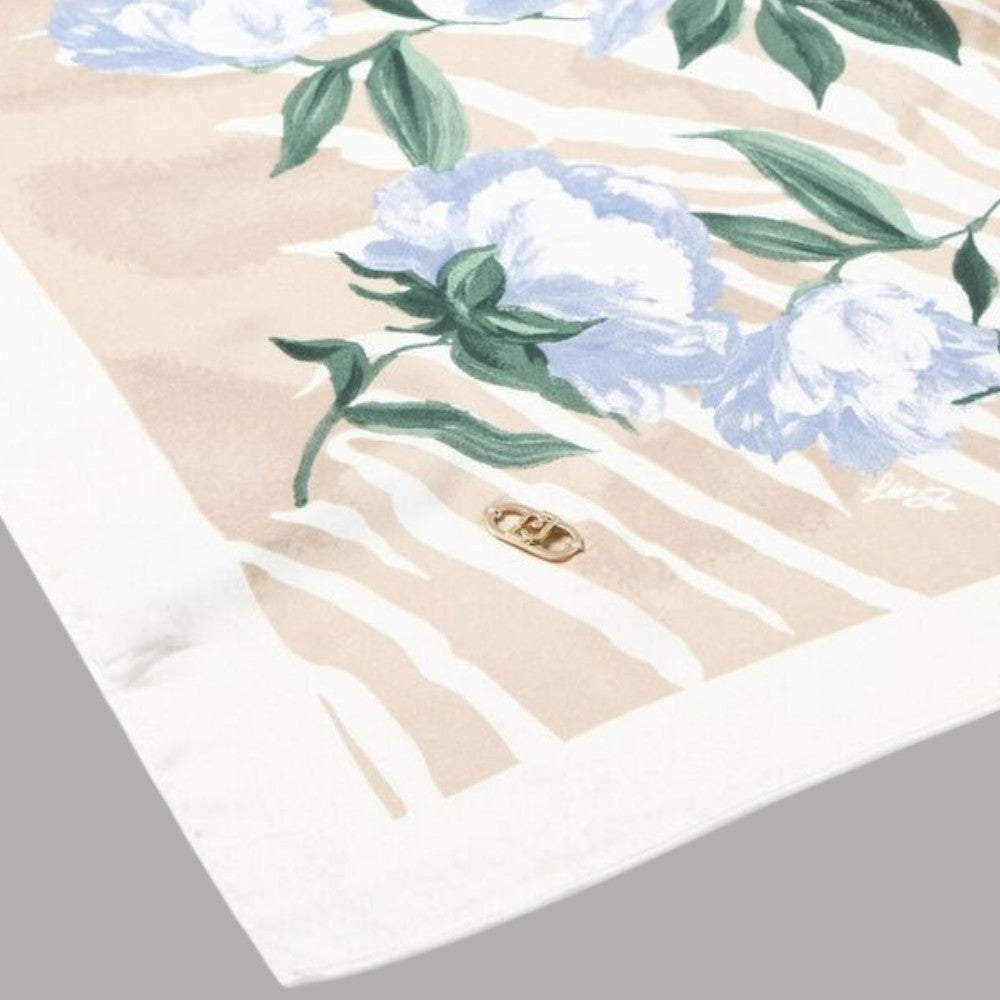 Liu Jo foulard beige zebrato 90X90 con scatola 2F5084T0300 - Prodotti di Classe