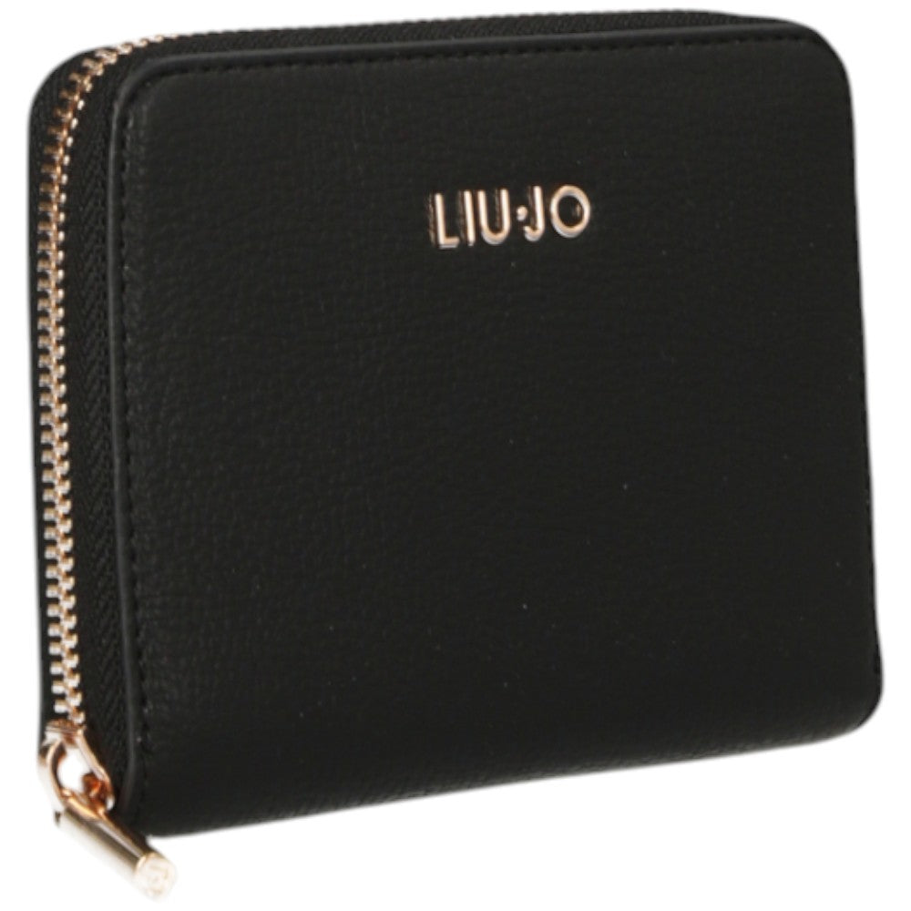 Liu Jo portafoglio zip around nero medio Caliwen AA5156E0058 Portafogli Liu Jo
