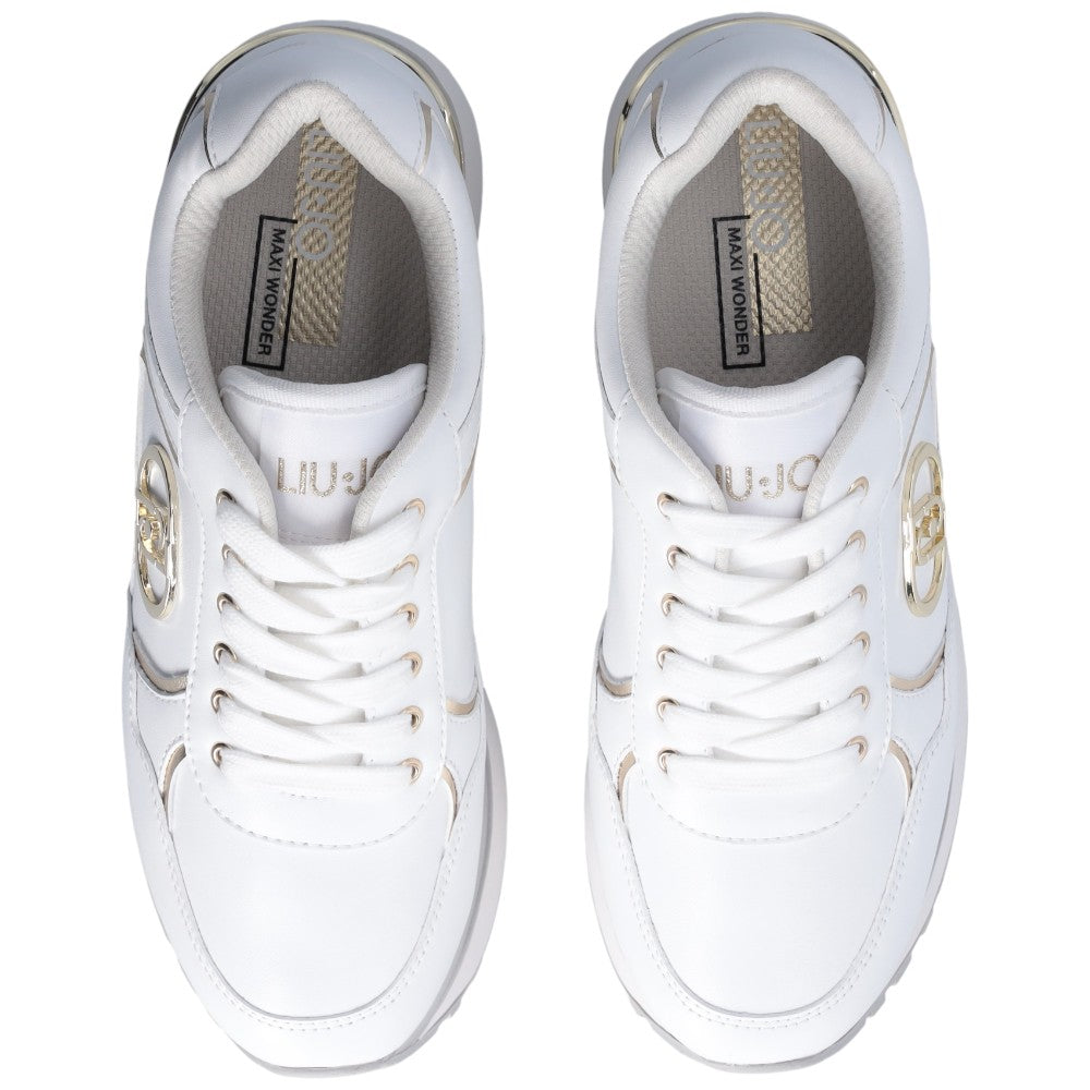 Liu Jo sneakers bianche super platform MAXI WONDER PLUS Sneakers Liu Jo