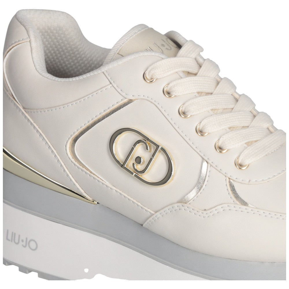 Liu Jo sneakers latte super platform MAXI WONDER PLUS Sneakers Liu Jo