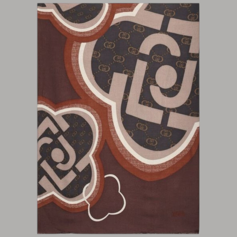 Liu Jo stola beige bordeaux 70X180 2F5082T0300 - Prodotti di Classe