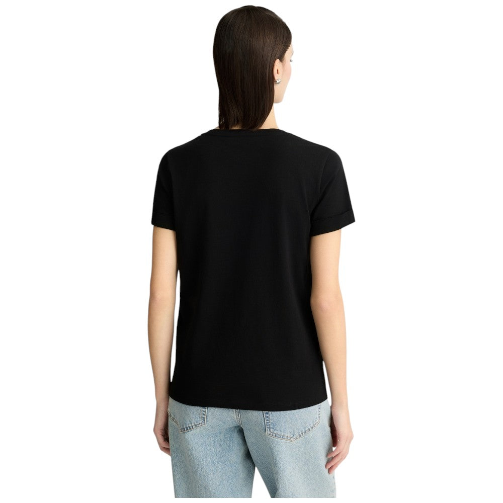 Liu Jo t-shirt nera TA5180JS923 M9308 T-shirt Liu Jo