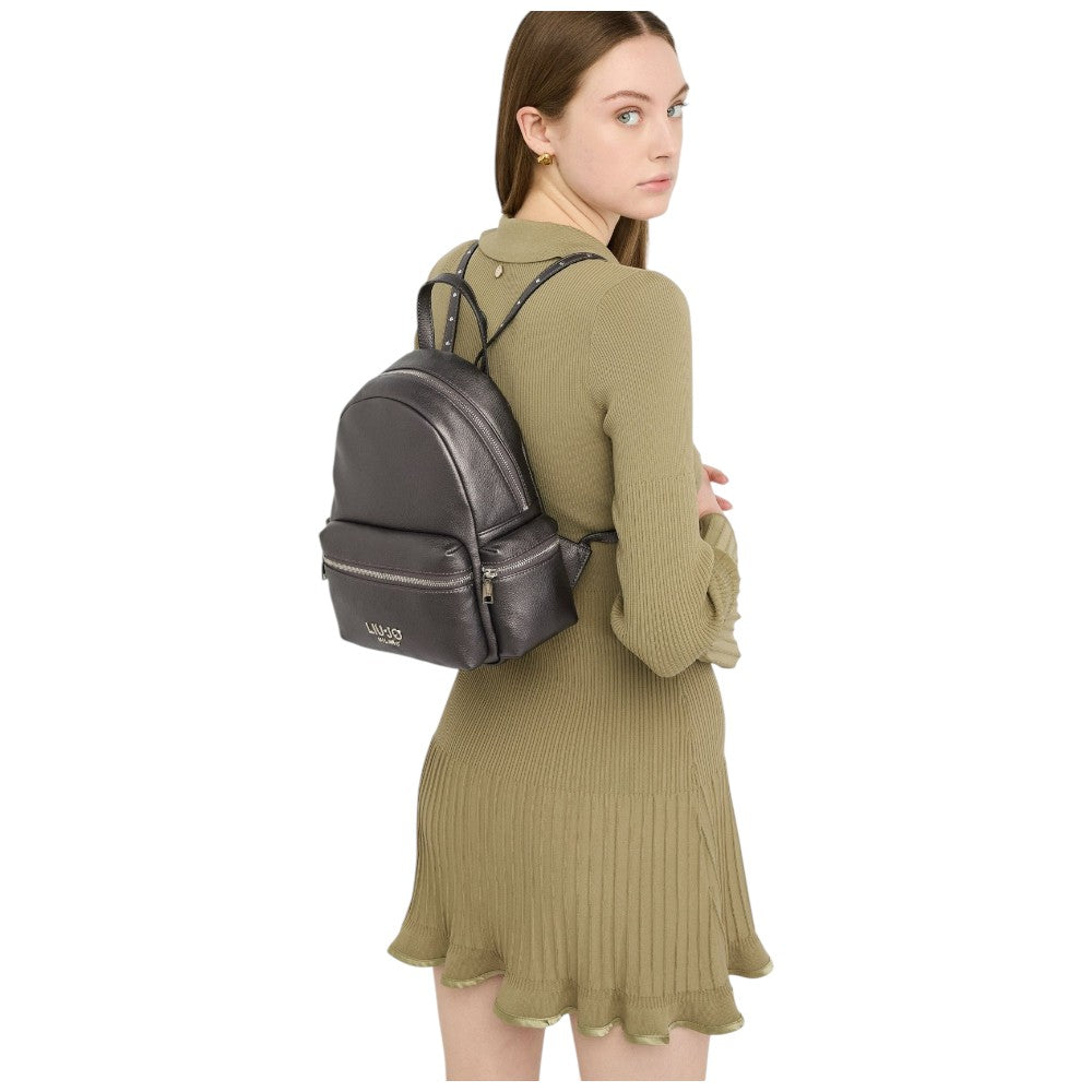 Liu Jo zaino grigio antracite AF5136E0058-04020 Zaini Liu Jo