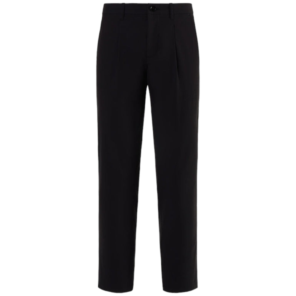 North Sails pantalone chino nero slim fit Rainbow 673074 Pantaloni North Sails