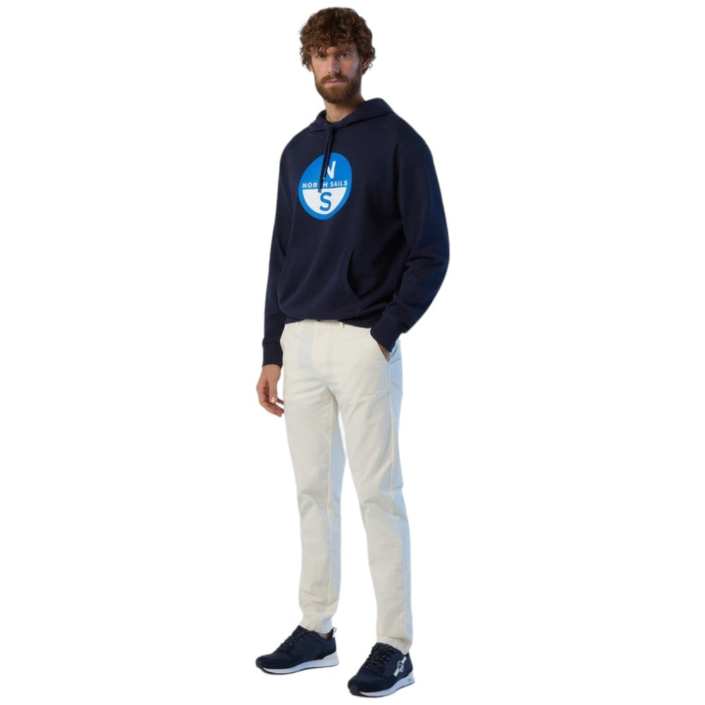 North Sails pantalone chino panna slim fit Defender 673071 Pantaloni North Sails