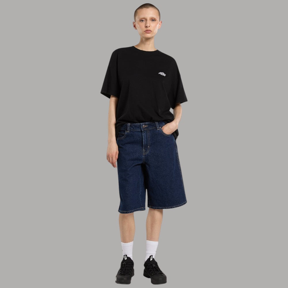 Pantaloncini Dickies Donna Denim 13 Cotone Fiammato Casual - Prodotti di Classe
