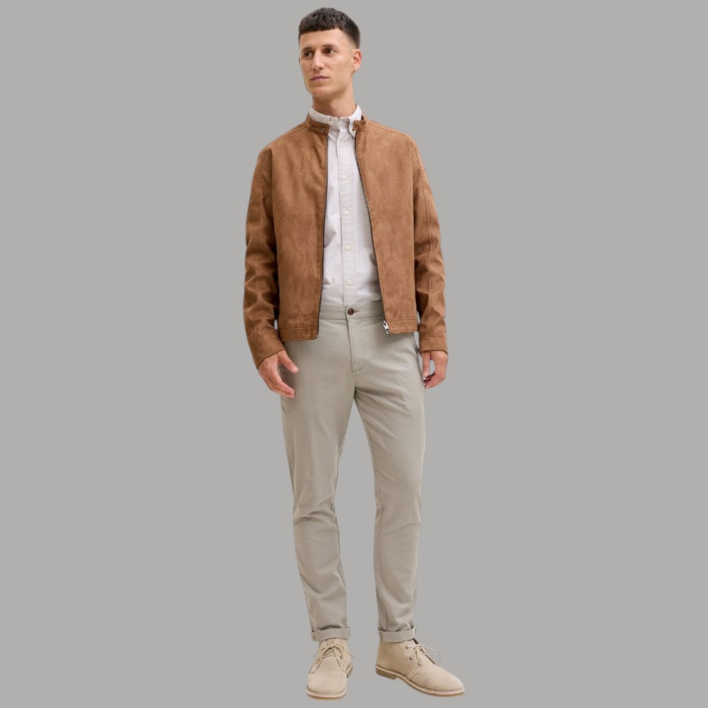Pantaloni Chino Slim Fit Testurizzati Jack & Jones - Art.12206198 - Prodotti di Classe