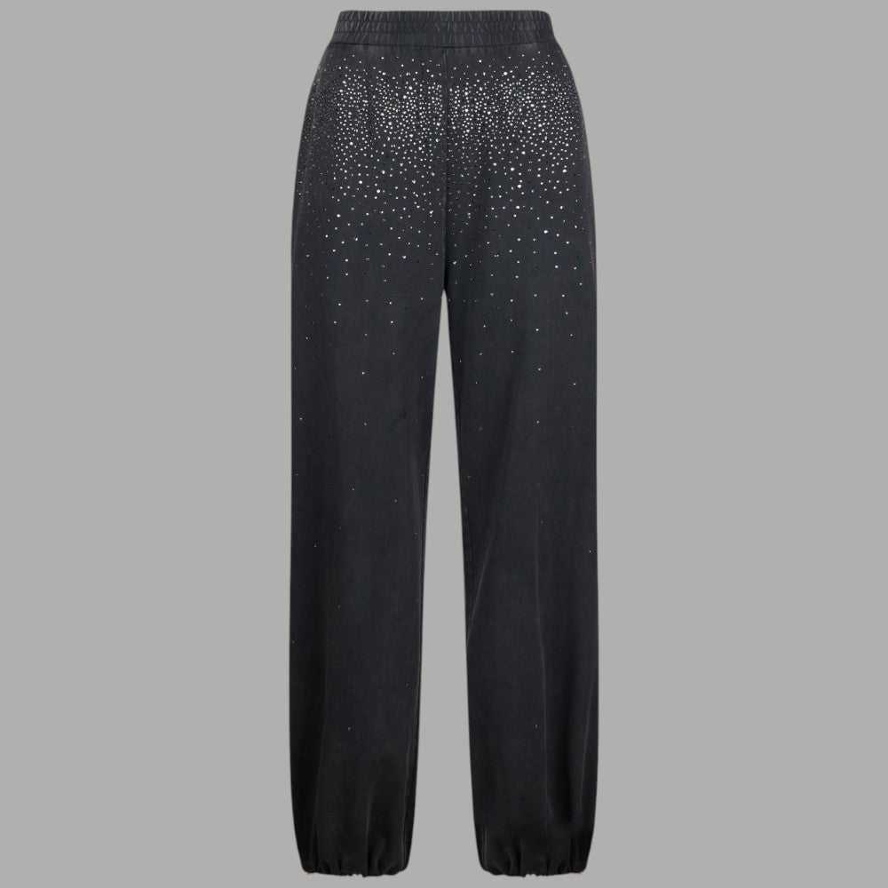 Liu Jo pantaloni in jersey con strass TA6102JS008 - Prodotti di Classe
