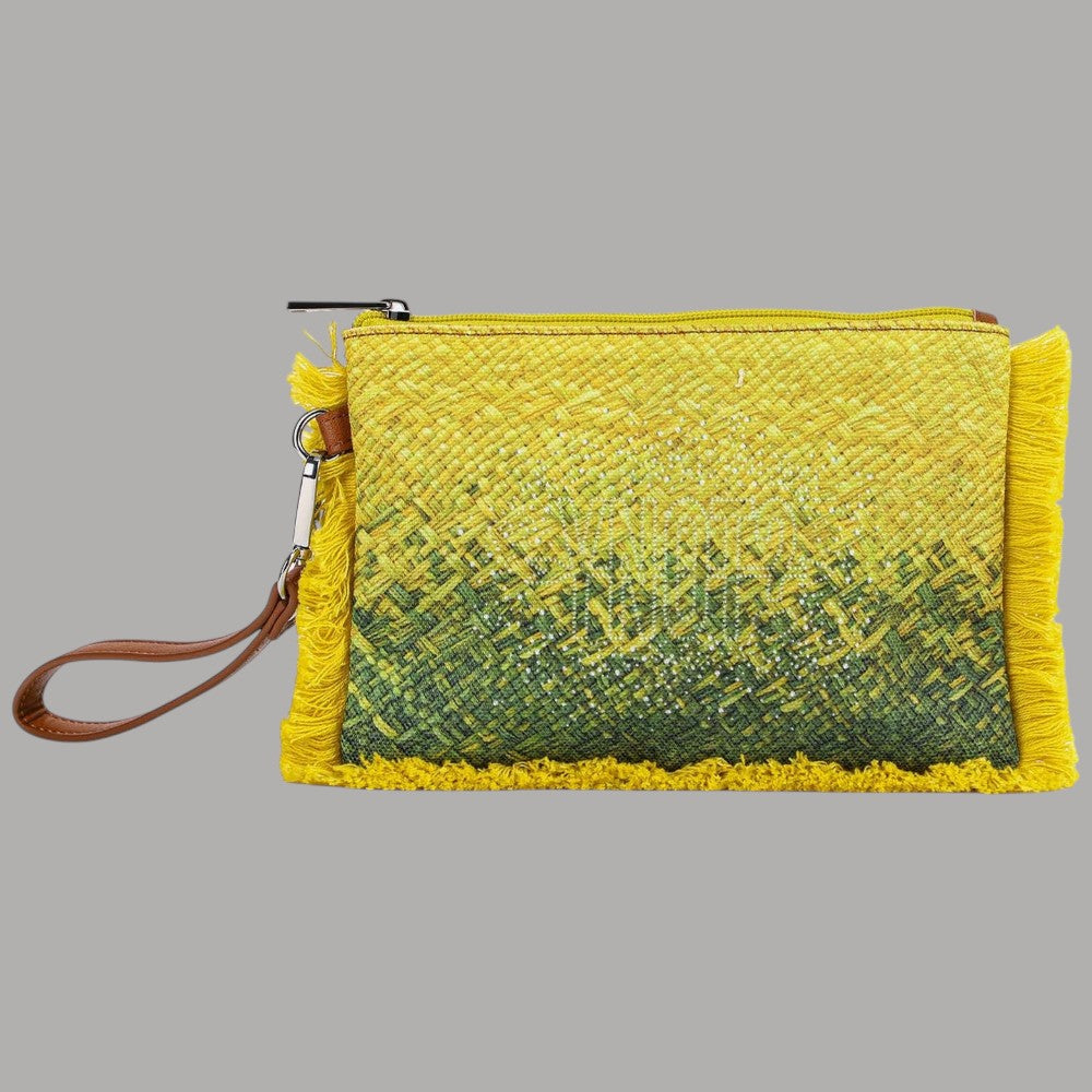 Pochette YNot Macao XS Intrecciata con Zip e Laccio da Polso - Prodotti di Classe