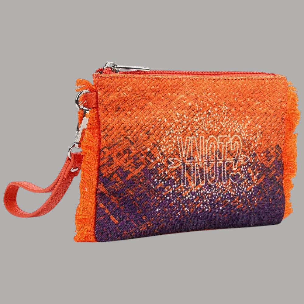 Pochette YNot Macao XS Intrecciata con Zip e Laccio da Polso - Prodotti di Classe