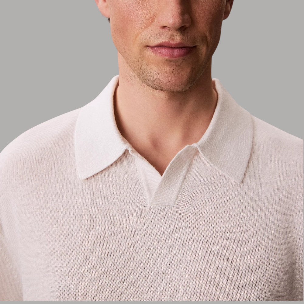 Calvin Klein polo in maglia lino LV04LF313G - Prodotti di Classe