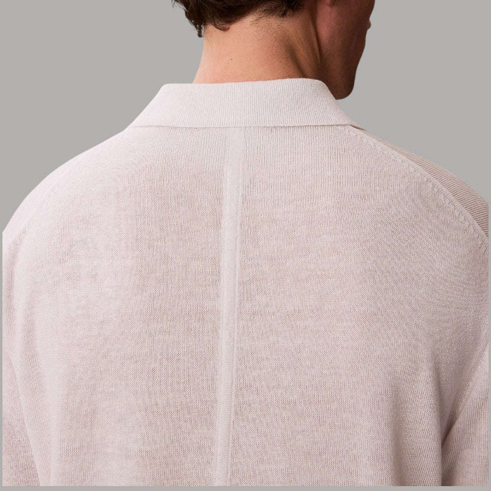 Calvin Klein polo in maglia lino LV04LF313G - Prodotti di Classe
