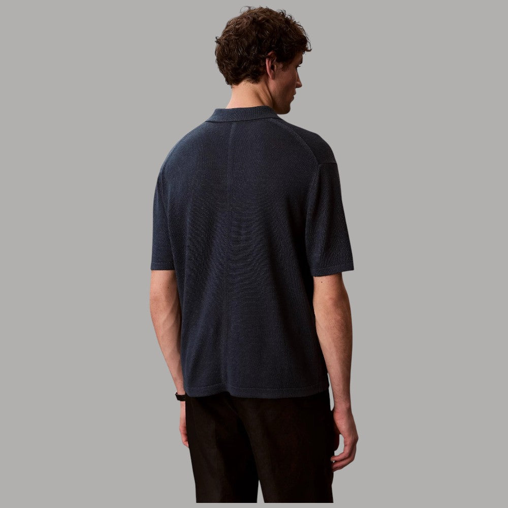 Calvin Klein polo in maglia lino LV04LF313G - Prodotti di Classe