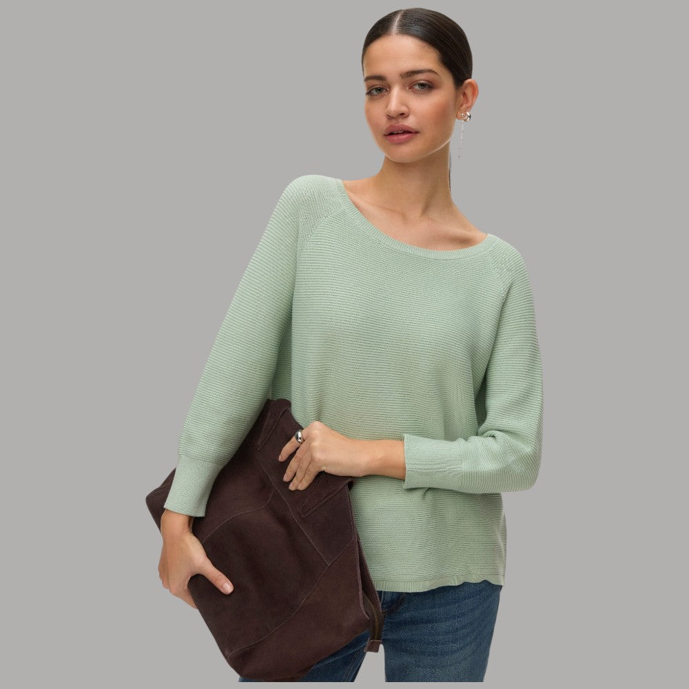 Pullover Donna Vero Moda New Nora 3/4 Cotone Scollo Barca - Prodotti di Classe