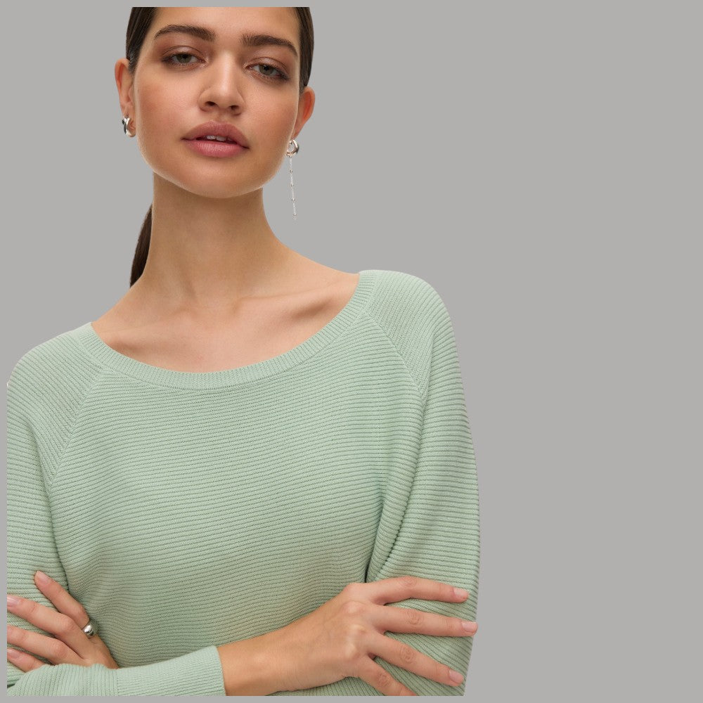 Pullover Donna Vero Moda New Nora 3/4 Cotone Scollo Barca - Prodotti di Classe